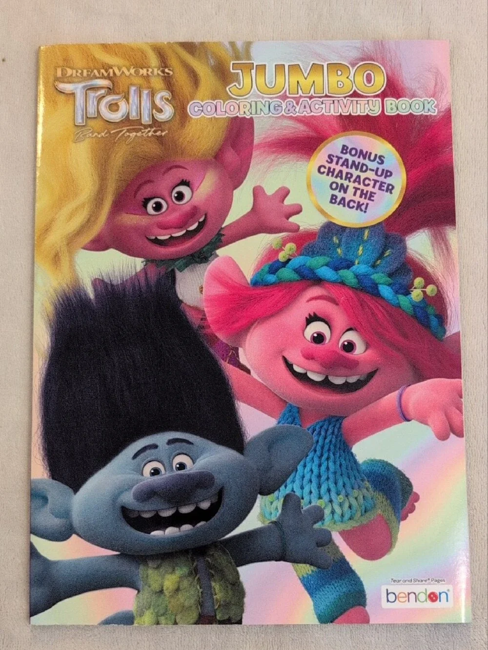 NEW Barbie Trolls Cars Frozen Coloring Activity Book Bundle 4 Pack